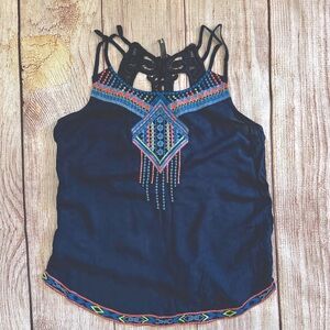 Blue Aztec Tank